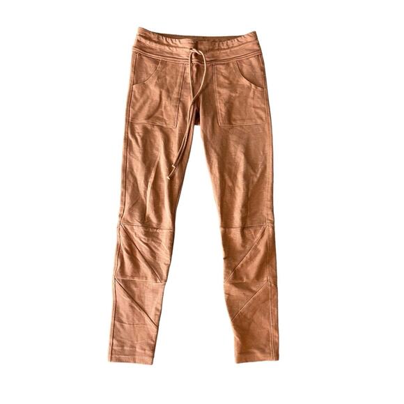 Easel Los‎ Angeles Burnt Orange Joggers Women’s Size Small, Pockets, Drawstring - Picture 1 of 6